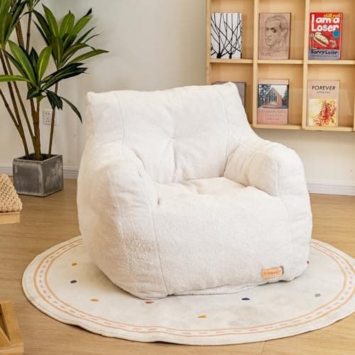 Memory Foam Bean Bag Sofa in Pink