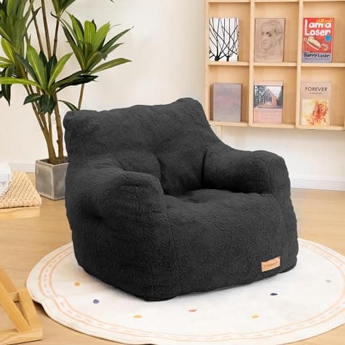 Memory Foam Bean Bag Sofa in Pink