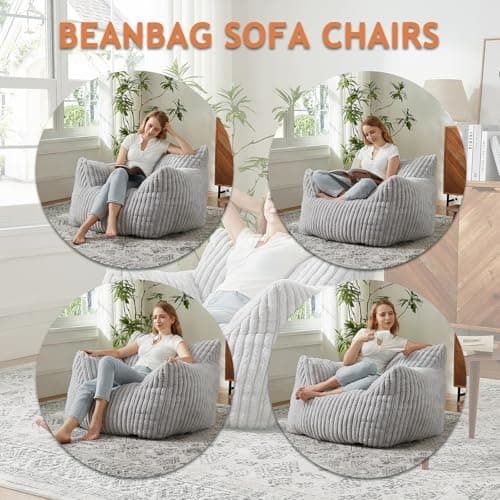Comfy Giant Bean Bag Chairs for Adults and Teens

Cozy Giant Bean Bag Chairs for Adolescents and Grownups.